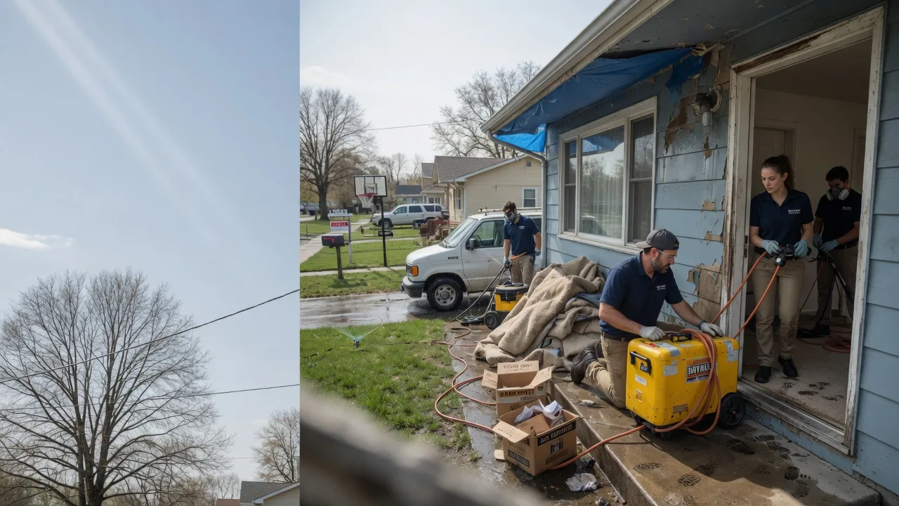 Basement Flood Cleanup in Greenland, MI near me